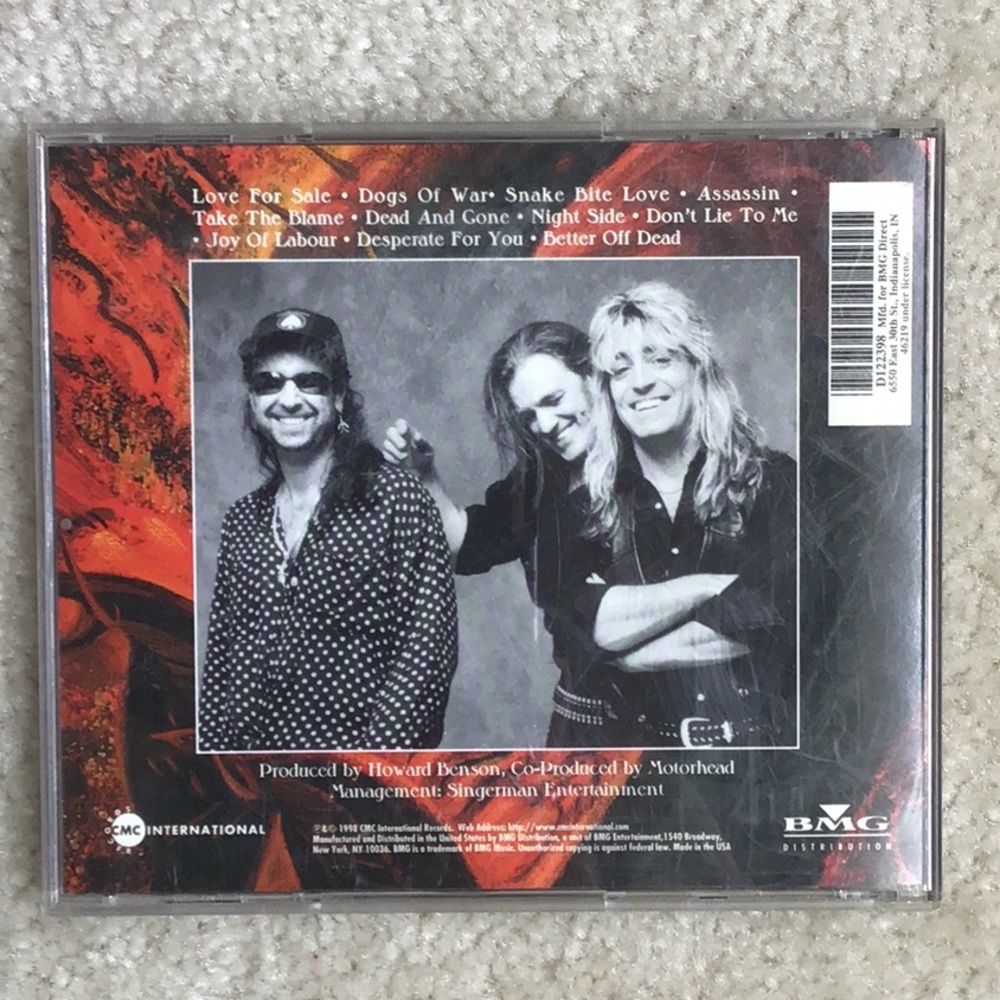 5 Vintage Motörhead CDs, 1996-2000 - Picture 6 of 16